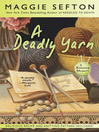 Cover image for A Deadly Yarn